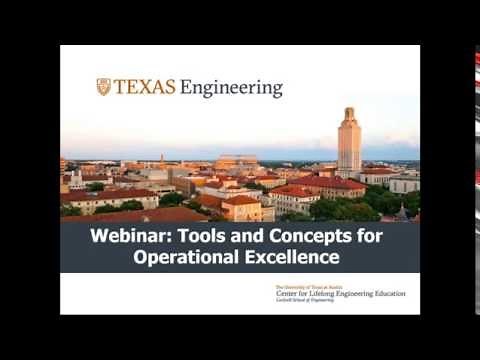 Tools and Concepts for Operational Excellence Achievement!