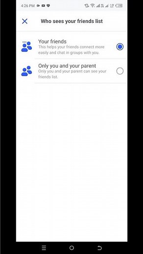 How to Manage Who Can See your Friends list in Messenger Kids.