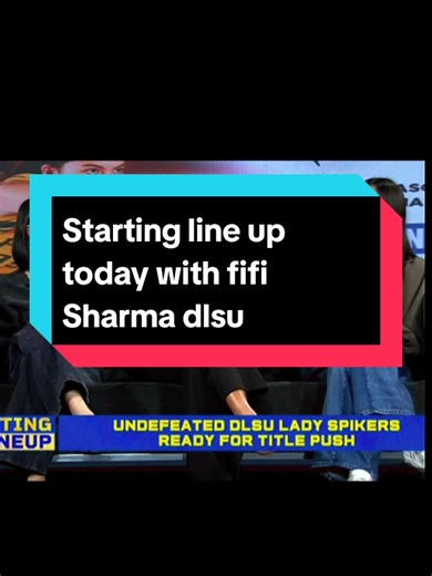 Watch Starting Line Up Live on Pilipinas Live App