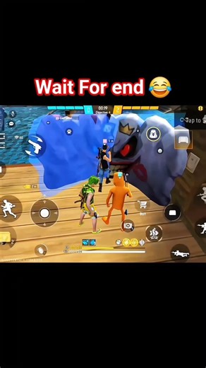 Gloo Wall trap gone wrong Clash Squad !🤣 #funny #freefire #freefireshorts