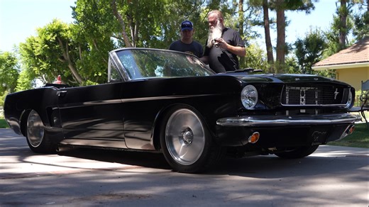 Custom 1966 Ford Mustang with nitrous capability