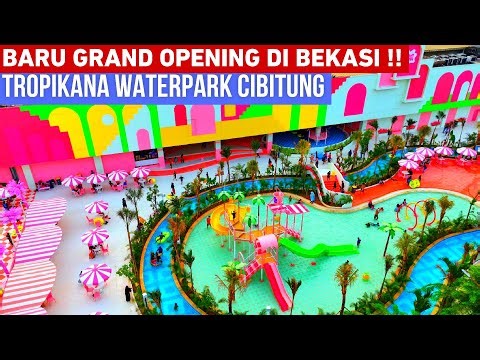 TROPIKANA WATERPARK CIBITUNG‼️ WATERPARK TERBARU DAN HITS DI BEKASI 2024 DENGAN NUANSA TROPIS‼️