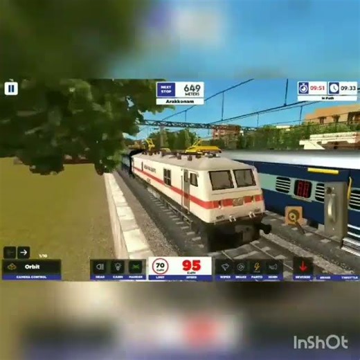 Indian train simulator ,Android phone Gameplay
