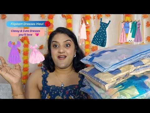 Affordable & Trendy Outfits👗 Flipkart Dresses Haul 💃| Flipkart Dress haul | Flipkart fashion finds