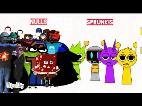 The null squad vs Sprunki (animation