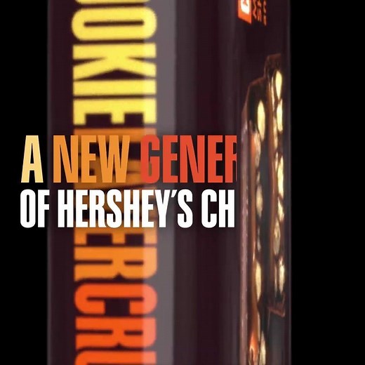 1.2M views · 3.1K shares | HERSHEY’S COOKIE LAYER CRUNCH is the classic HERSHEY’S Chocolate bar— evolved. This one’s filled with caramel and crunchy cookie bits. See for yourself! | HERSHEY'S | Facebook