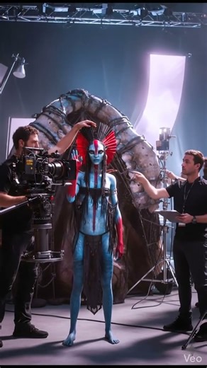 Is this the next big Sci-Fi Blockbuster? 🤯💙#Shorts #SciFi #Alien #Avatar #CharacterDesign #MovieSet