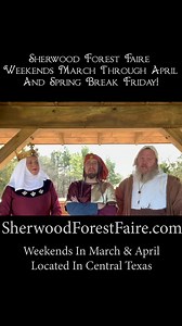 1.9K views · 136 reactions |  Get ready to step into the enchanting world of Sherwood Forest faire next weekend! ✨ Don't miss out on the adventure - check out this video for a special message from the top of our new front entrance! | Sherwood Forest Faire | Facebook
