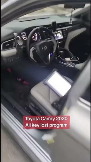 Toyota Camry 2020 / All key lost program #carkeyprogramming #automobile #smartphone