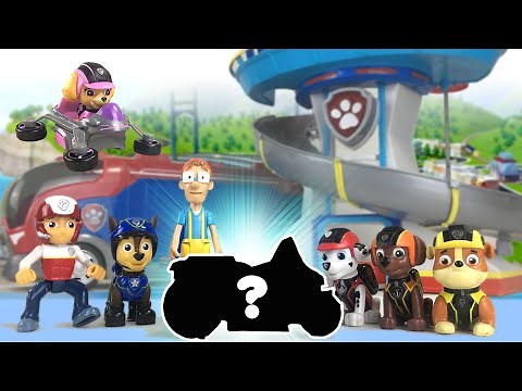 PAW PATROL Spy Chase Finds the Missing Mission Paw Vehicle || Playtime with Keith's Toy Box
