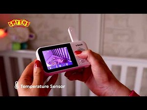 VTech VM3258 2.8" Digital Video Baby Monitor with Night Light - Smyths Toys