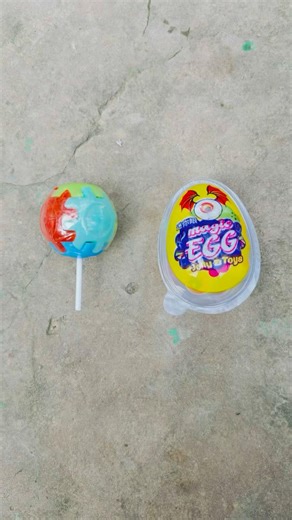 Magical egg unboxing with roll cube lollipop #shorst #cube #magical #lollipop