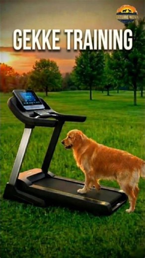 De hond op de loopband #dieren #shortsfeed #trending #workout