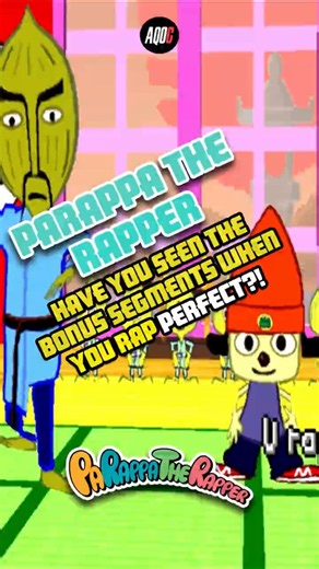 Have you seen the bonus segments when you rap perfect #retrogaming #gaming #parappatherapper #ps1