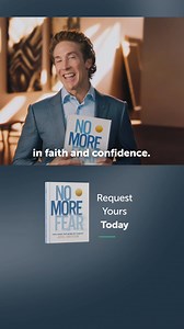 Let God’s truth silence fear and strengthen your spirit. In this revised and expanded 30-day journey, Joel Osteen empowers you to silence fear, renew your mind, and walk confidently in your God-given purpose. Receive your copy with a gift of any amount. | Joel Osteen