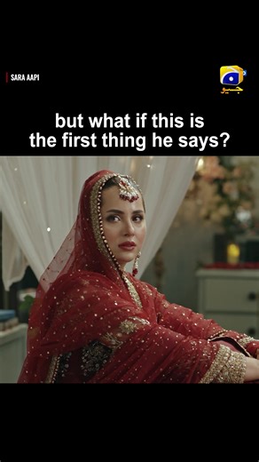 Arranged marriage is not the perfect choice for all!🥺🥺 Watch #SaraAapi tonight at 8:00 PM only on Geo Entertainment. #whattowatch #foryoupage #foryou #samikhan #sidraniazi #adeelchaudry #nimrakhan #khaqanshahnawaz #saveranadeem