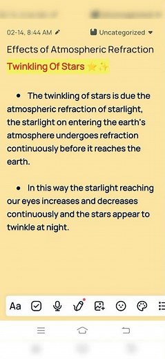 Why do stars twinkle ? Twinkling Of Stars Due to atmospheric refraction | The Human 👁️ & Colorful 🌍