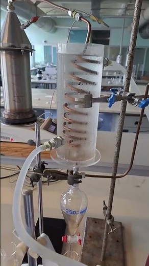 Orange oil extraction by steam distillation