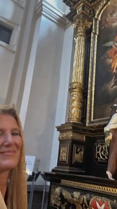 “Saint Teresa of Avila was born in Spain and grew up to be one of the greatest mystics of all time. She is a Doctor of the Church and the patron of many things, but here we are looking at her as the patroness of dance. Teresa was a Carmelite nun and as head of the convent, she did her best to pour out her inner joy to share it with her sisters. She danced and sang and often played the tambourine. Sometimes when her joy was particularly overflowing, she would even get up on the table in the conve