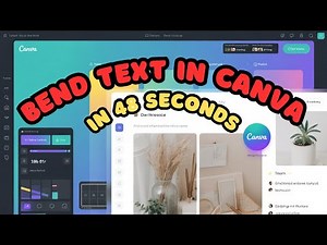 How To Bend Text In Canva