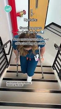 NCLEX Crutches & Stairs 🩼🩼 #RN #BSN #futurenurse