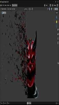 DISINTEGRATION Effect in BLENDER #shorts