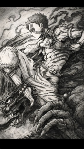 Ai VS my art. who will win 🏆 akaza art#shorts#art#Ai#anime#