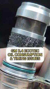 GM 2.4 ECOTEC Timing Chains & Oil Consumption. #robthemechanic #shorts #ecotec #timingchain #equinox
