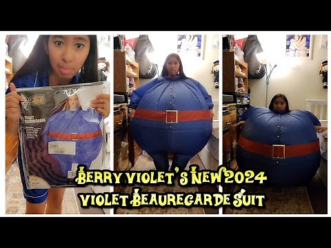 Berry Violet's New 2024 Violet Beauregarde Suit