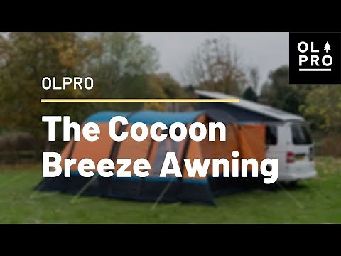 The OLPRO Cocoon Breeze Inflatable Campervan Awning