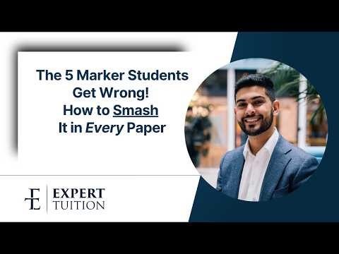 How to SMASH 5 Markers 📄 A-Level Economics (Micro & Macro Examples)