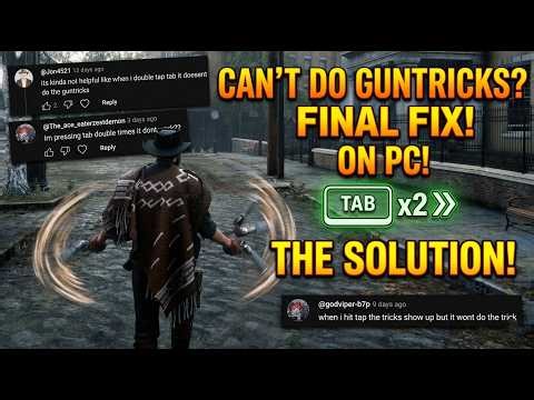 BUG FIX - Spinning Gun or Gun Tricks MOD For RDR2 | Step By Step Installation guide | RDR2 Mods