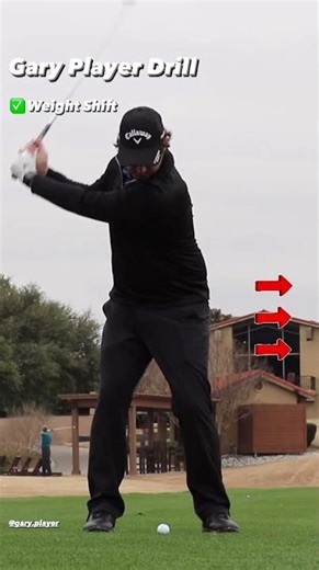 Get your weight through with the Gary Player Drill!