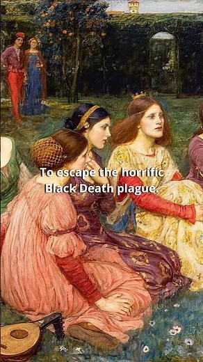 A Tale from the Decameron by John William Waterhouse