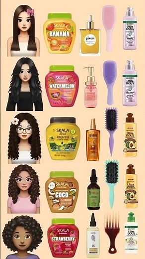 Haircare Products for Different Hair Types #haircare #hair #beauty #beautyhacks #shorts #amazon
