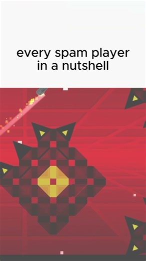every spam player #gd #geometrydash