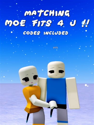 Stylish Matching Moe Outfits on Roblox