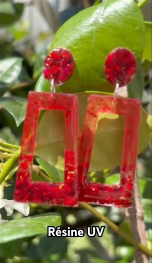 Résine uv tutorial #pourtoi #diy #resin #earrings #handmade #tutorial #fyp