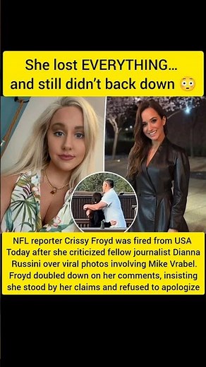 Crissy Froyd FIRED Over Viral Dianna Russini & Mike Vrabel Drama