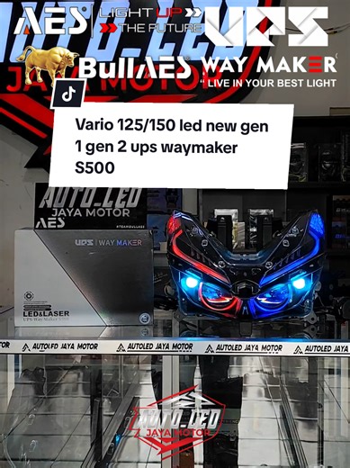 Siap pengiriman.. paket biled fullset reflektor vario led new biled ups waymaker S500 full rgb belang lengkap dengan D2 laser aes 🔺‼️TANYA HARGA : KIRIM GAMBAR PRODUK KE WHATSAPP ‼️🔺 📲 Order online shop Shopee: AUTOLED JAYA MOTOR TOKOPEDIA: AUTOLED JAYA MOTOR ☎️ Order fast respon: WhatsApp: 085643867770 Mau pasang variasi motor/ mobil custom biled perlampuan bisa langsung cek digoogle maps 📍AUTOLED JAYA MOTOR Lokasi : Wates Kulonprogo Yogyakarta DAN JANGAN LUPA FOLLOW IG: AUTOLED JAYA MOTOR 