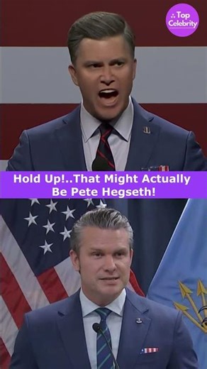 Wait a Second… Is That Actually Pete Hegseth on SNL?! #colinjost #hegseth #impersonations