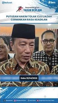Jokowi Says Judge's Decision Rejecting CLS Diplomas Reflects a Sense of Justice