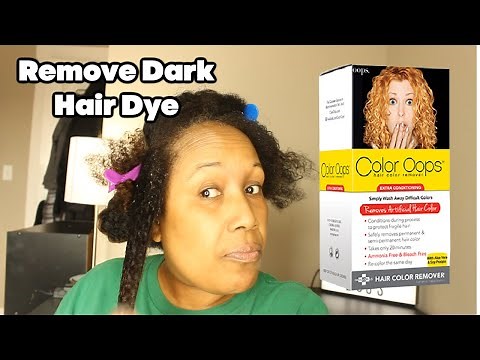 I Removed Hair Dye WITHOUT Bleach | No Damage | Color Oops