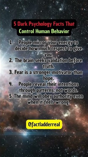 5 Dark Psychology Facts That Control Human Behavior