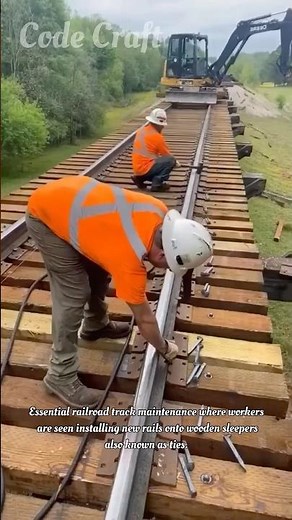 Track Renewal🛠️ Railway Maintenance
