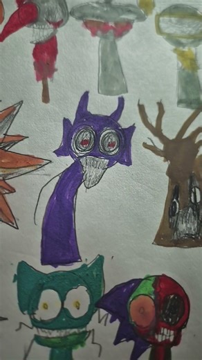 (Very scary caution!!) sprunki pyramixed phase 3 #art #sprunki