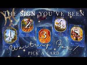 THIS IS THE SIGN YOU'VE BEEN WAITING FOR ⚠️✨ Pick A Card 🪐💫 Tarot Reading ☄️