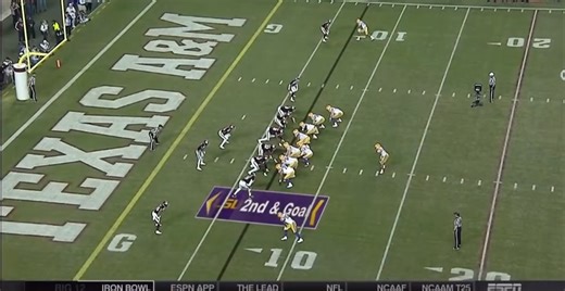 The cult goes quiet as LSU hits a jet sweep for a TD on Thanksgiving in one of the wildest nights in program history. | By-U Sports