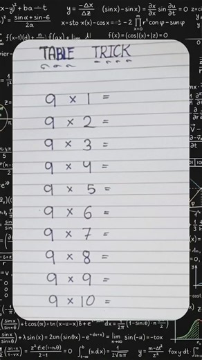 🔥 Master table with this clever maths trick! 🧠⚡ #maths #cbse#boardexam#shorts#mathtricks