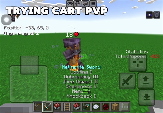Epic Cart PvP Strategies in Minecraft